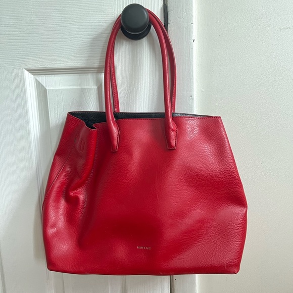 Matt & Nat red tote bag - Picture 2 of 4